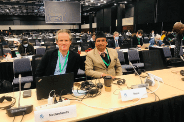 Mr. Yuba Raj DC, the President of CETEHRPN participated in COP15 in Canada.